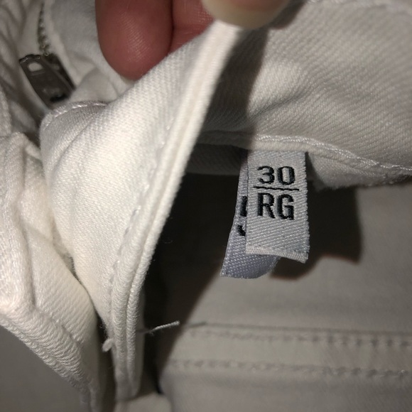 GAP Denim White Ankle Legging Jeans Size 30 Regular - Picture 5 of 8